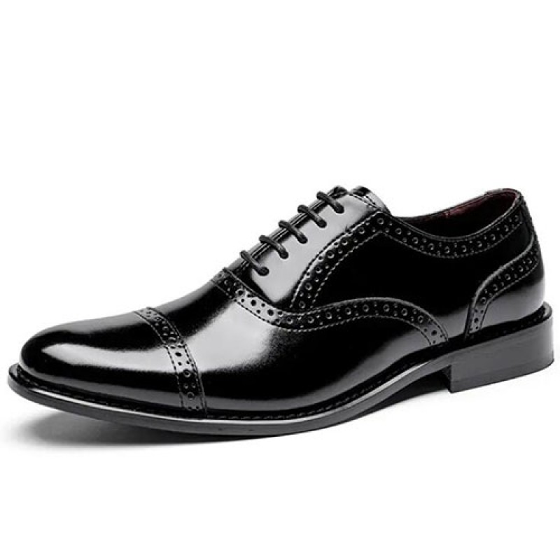 Classic style genuine leather shoes